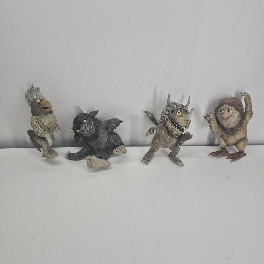 Where the Wild Things Are Action Figure Lot McFarlane Toys 4 Figures 2000